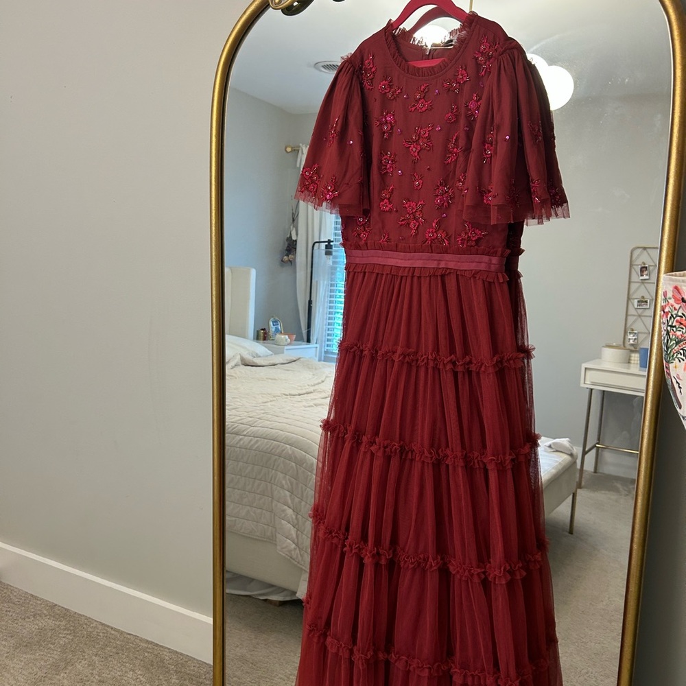 Burgundy/red Ivy City dress